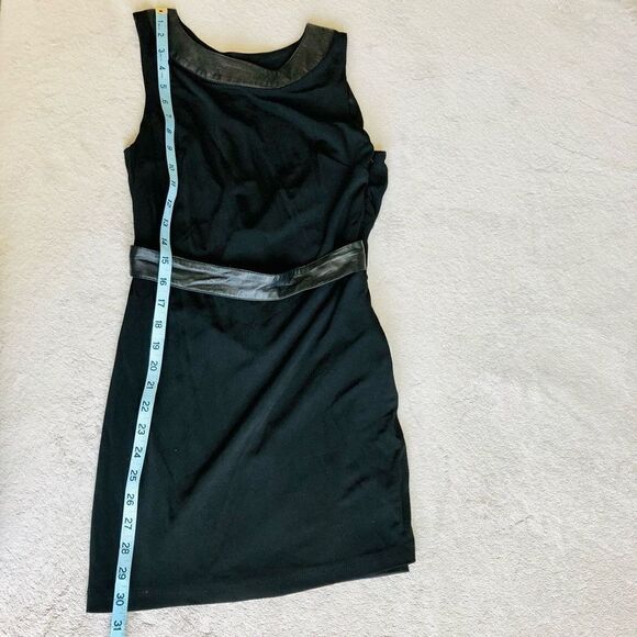 Bebe Faux Leather T-back Mini Dress - Picture 14 of 16